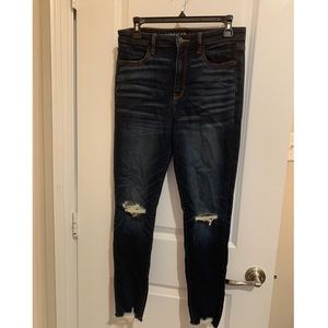 American Eagle Next Level super high rise skinny jegging